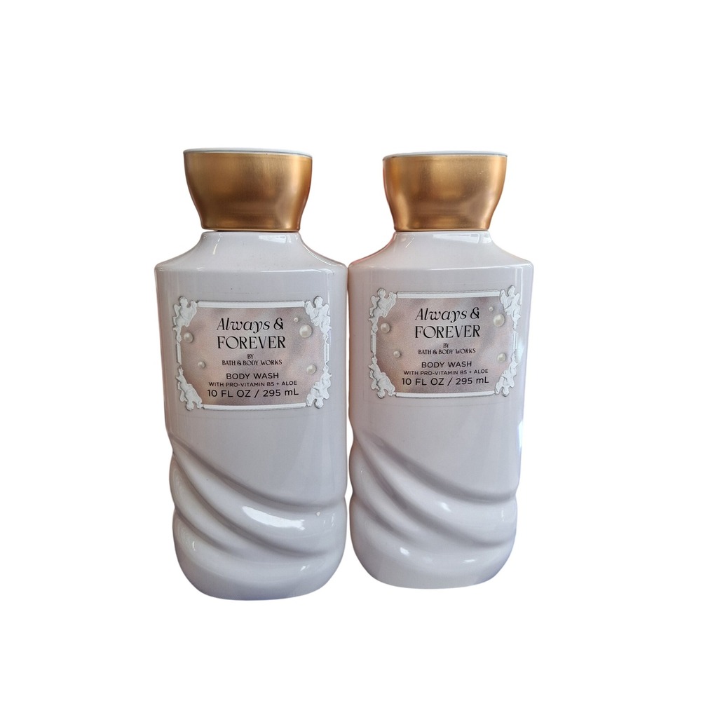 2- Bath & Body Works Women's 
Always & Forever Shower Body Wash  Wedding Bride‎